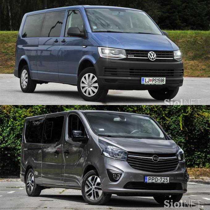 Volkswagen transporter in opel vivaro | Foto: 