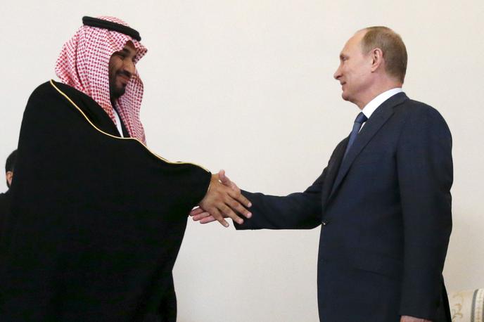 Mohamed bin Salman, Vladimir Putin | Foto Reuters