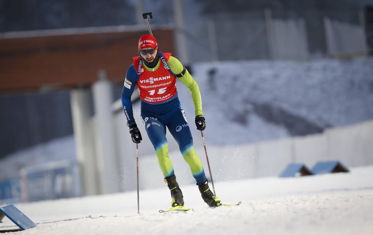 Jakov Fak | Jakof Fak je bil z 21. mestom najvišje uvrščen Slovenec na tekmi v Kontiolahtiju, a bi lahko segel še višje. | Foto Guliverimage