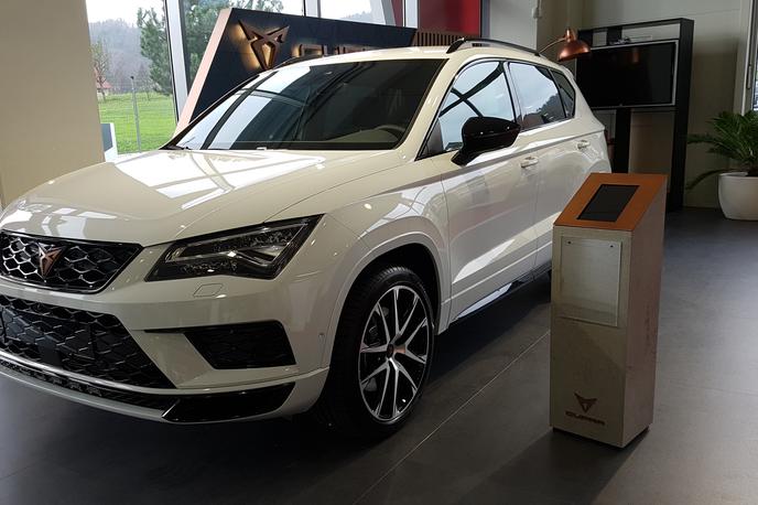 Cupra Ateca | Nova ateca cupra v Španovem Seatovem salonu na Brezovici pri Ljubljani. | Foto Gregor Pavšič