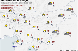 Razjasnilo se bo, ponekod bo še oblačno