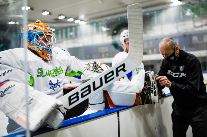 slovenska hokejska reprezentanca pripravljalni turnir Luka Gračnar | Luka Gračnar bo v prihodnji sezoni igral v drugi nemški ligi. | Foto Grega Valančič/Sportida