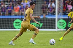 Lewandowski poskušal in grešil, Barcelona vseeno zmaguje #video