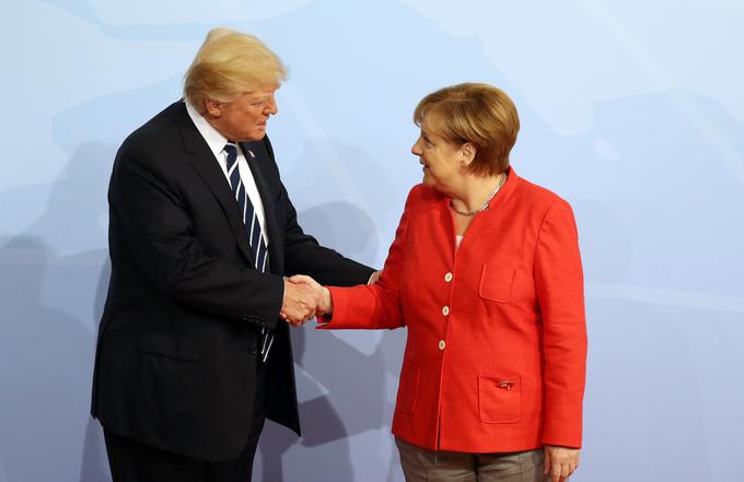 Angela Merkel trdi, da je Donald Trump očitno navdušen nad Vladimirjem Putinom. | Foto: Guliverimage