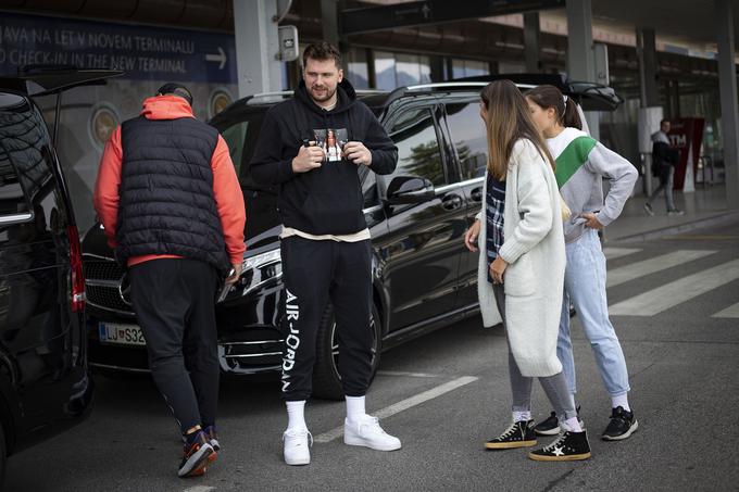 Končnica se v ligi NBA začenja v soboto. Medtem pa je Luka Dončić že v Sloveniji. | Foto: Ana Kovač