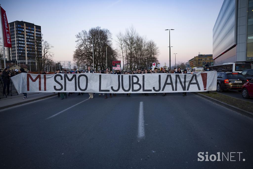 Protestni shod Janković