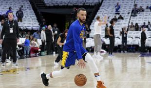 Curry "gospod Clutch" rednega dela sezone 2023/24 v ligi NBA