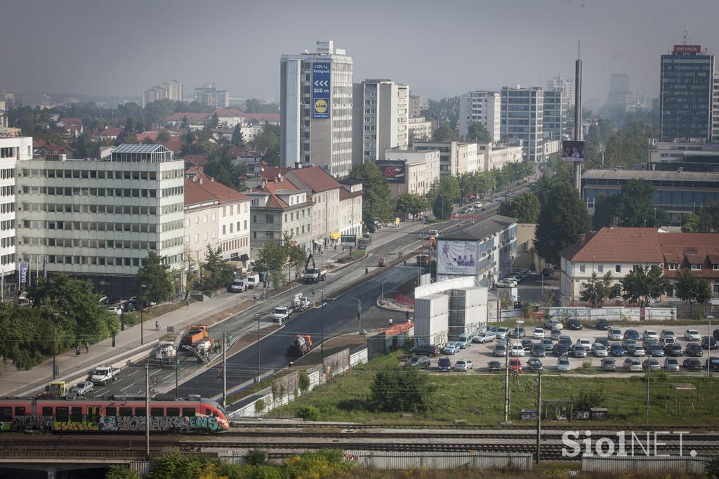 Prometni kolaps v Ljubljani