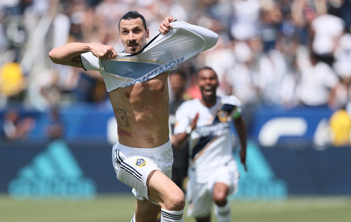 Zlatan Ibrahimović | Zlatan Ibrahimović je bil v zadnjih sezonah največji zvezdnik lige MLS. | Foto Guliver/Getty Images