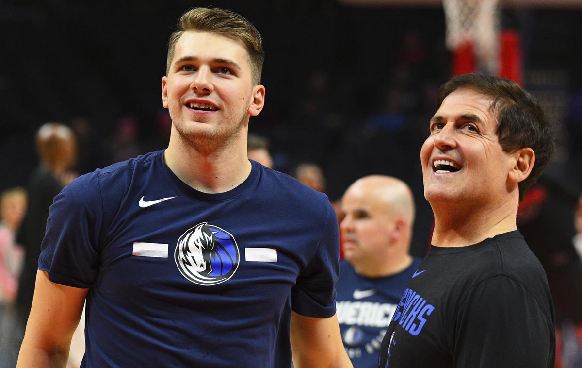 Mark Cuban Luka Donči | Mark Cuban prihaja v Slovenijo k Luki Dončiću. | Foto Guliverimage