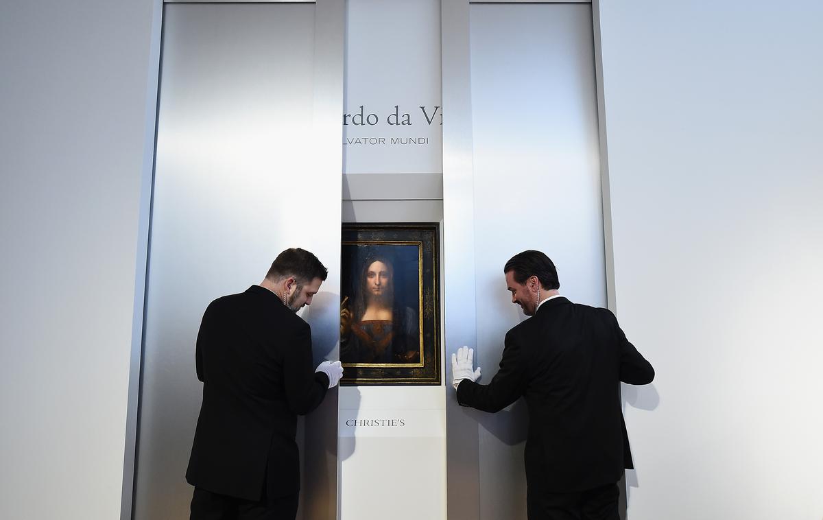 Leonardo da Vinci Salvator Mundi | Foto Getty Images