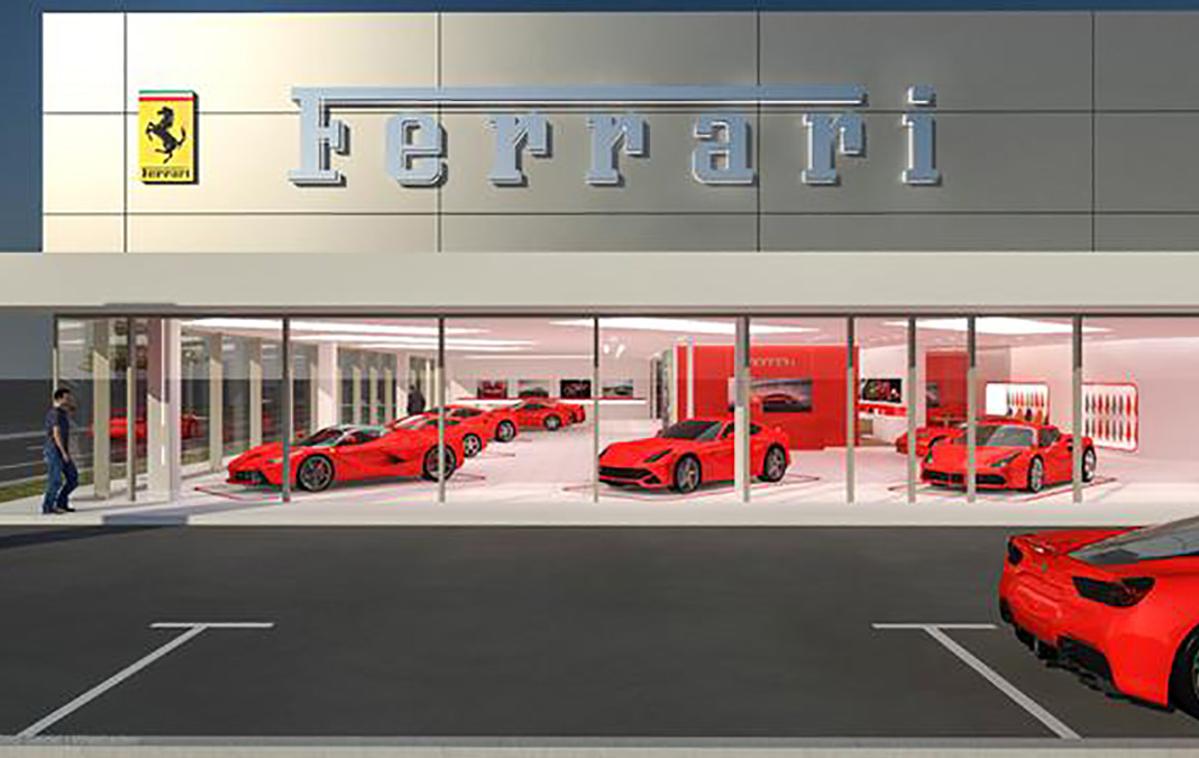 Ferrari salon Dunaj | Foto Arhitekt Götz Seidel / Gohm