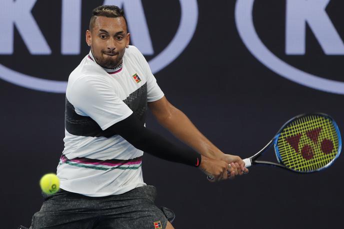 Nick Kyrgios | Avstralec Nick Kyrgios je v drugem krogu Odprtega prvenstva Mehike izločil nosilca turnirja Rafaela Nadala. | Foto Reuters