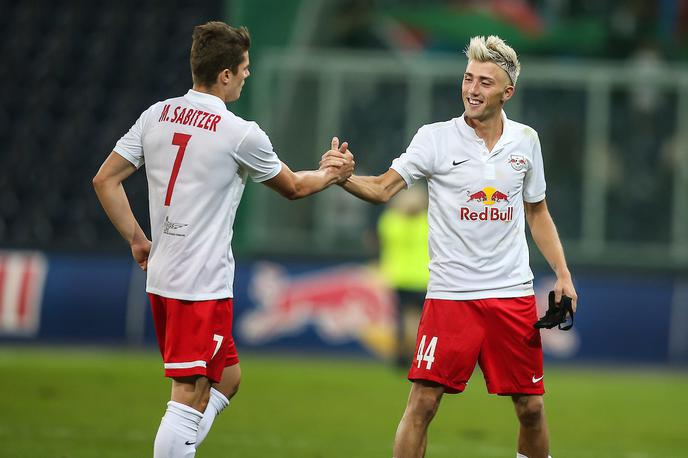 Marcel Sabitzer Kevin Kampl | Kevina Kampla ni v začetni postavil Leipziga na tekmi z Eintrachtom. | Foto Sportida