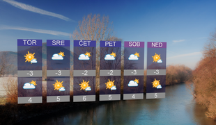Hladno bo, na otoplitev kaže za konec tedna