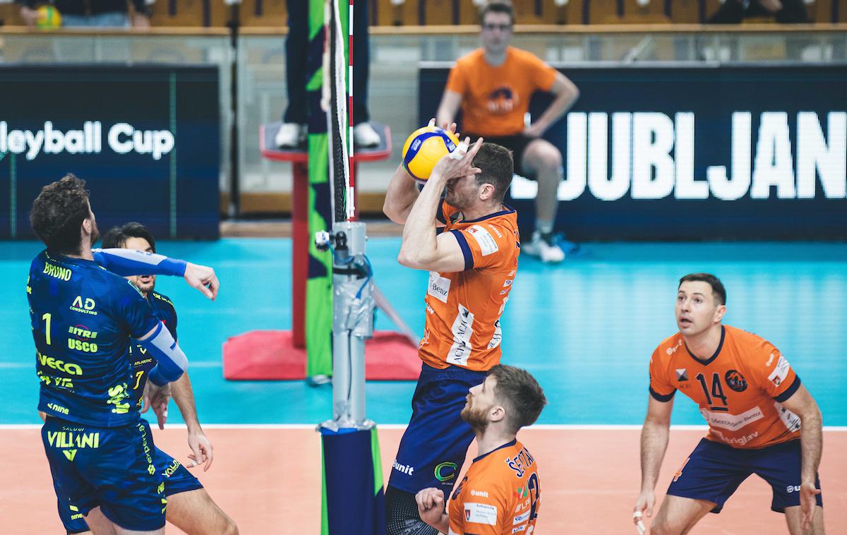 ACH Volley : Modena pokal CEV | ACH je klonil z 1:3 v nizih. | Foto Grega Valančič/Sportida