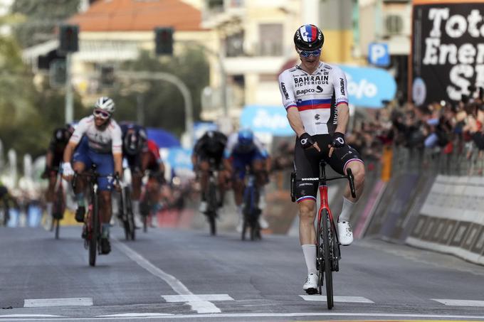 Matej Mohorič je v velikem slogu osvojil italijansko klasiko Milano - San Remo. | Foto: Guliverimage/Vladimir Fedorenko