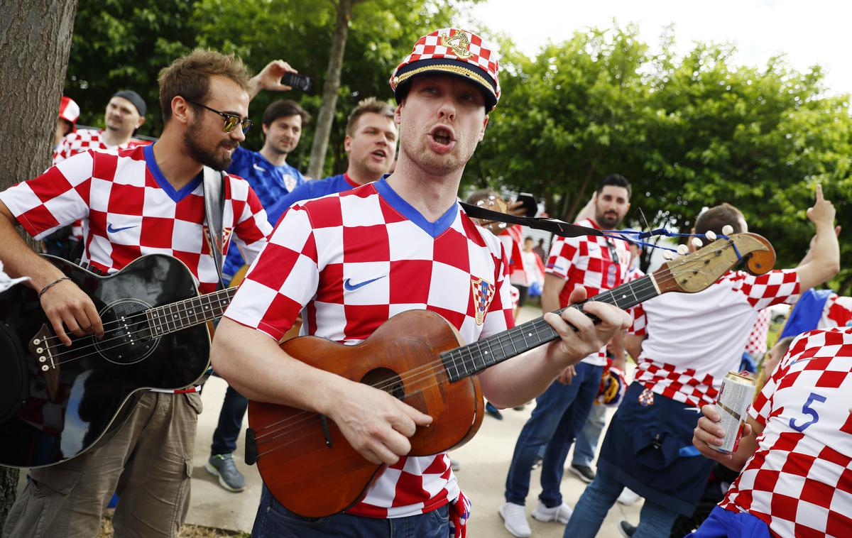 Hrvaška navijači EP | Foto Reuters