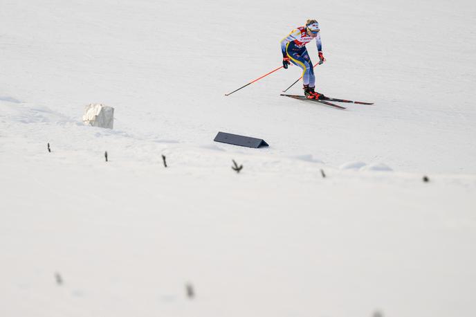 Emma Ribom | Slovenk danes v Davosu ni bilo na startu, najhitrejši na ženskih tekmi pa sta bili Švedinji Emma Ribom (na sliki) in Jonna Sundling. | Foto Guliverimage