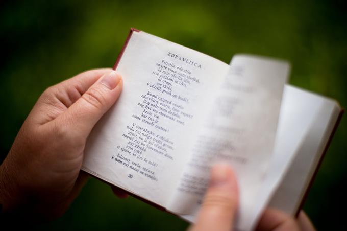 Prešeren je že več kot 140 let pred nastankom slovenske države napisal Zdravljico, ki je bila pozneje izbrana za himno. | Foto: Matej Leskovšek