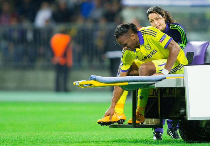 ... niti Didier Drogba. Maribor je s Chelseajem remiziral 1:1. Na tekmi v Londonu je pred tem izgubil 0:6. | Foto: Vid Ponikvar