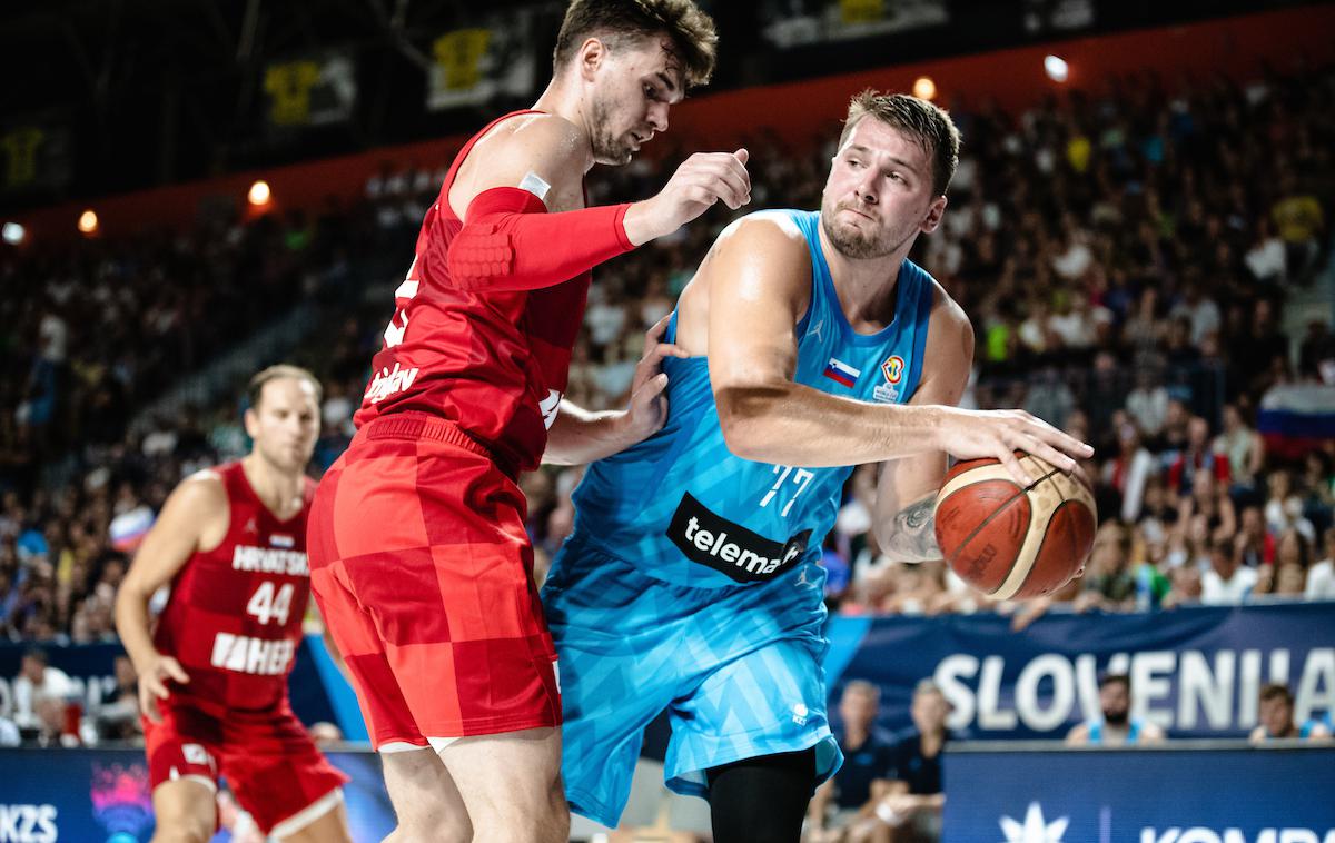 Slovenija Hrvaška Košarka Luka Dončić | Slovenci in Hrvati so do zdaj odigrali 38 tekem, vsaka od reprezentanc jih je dobila 19. | Foto Blaž Weindorfer/Sportida