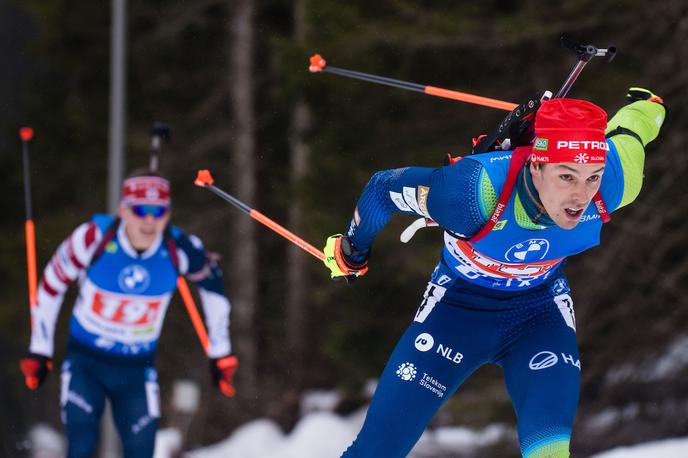 Rok Tršan | Roku Tršanu se je obetala najboljša uvrstitev v karieri, gibal se je na robu dvajseterice, a z zgrešenim strelom zdrsnil na 31. mesto. | Foto Grega Valančič/Sportida