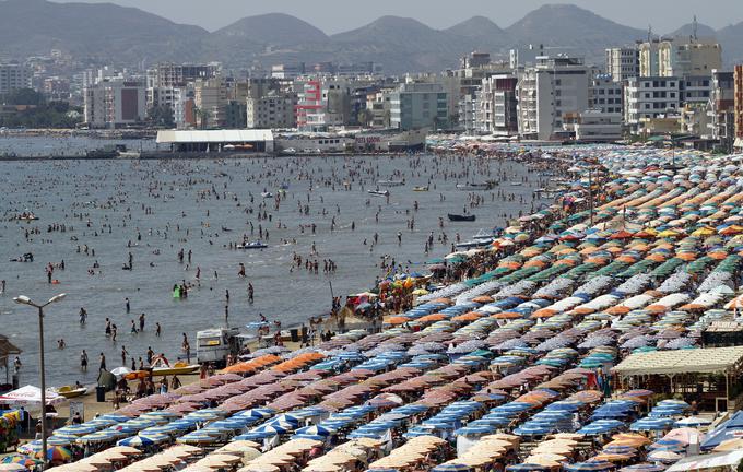 Koliko novih hotelov v Albaniji je zraslo s pomočjo denarja od trgovine z mamili? | Foto: Reuters