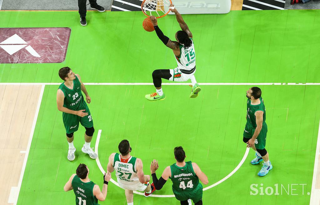 Cedevita Olimpija - Krka (prva tekma finala DP 2021)