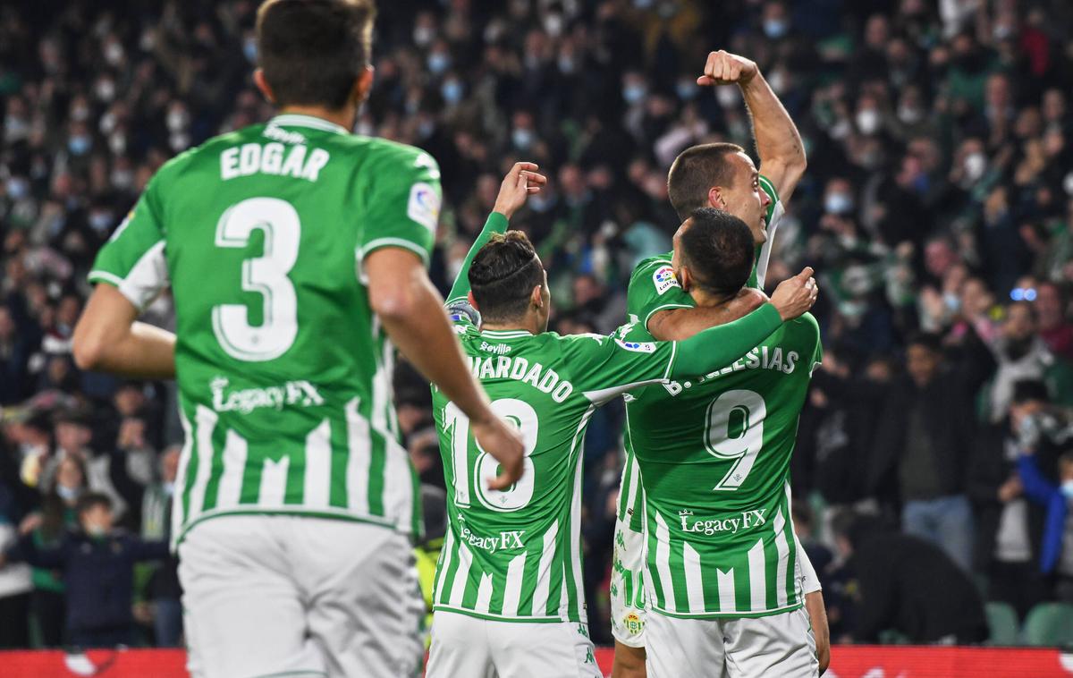 Betis | Betis iz Seville si je na prvi polfinalni tekmi priigral prednost. | Foto Guliver Image