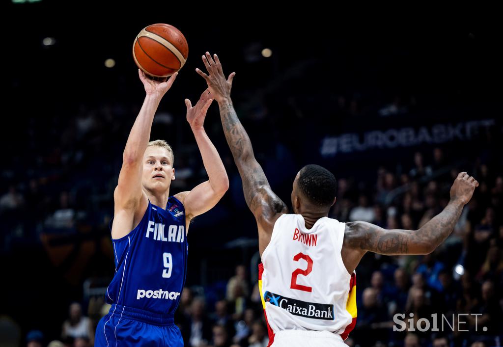 četrtfinale EuroBasket Španija Finska