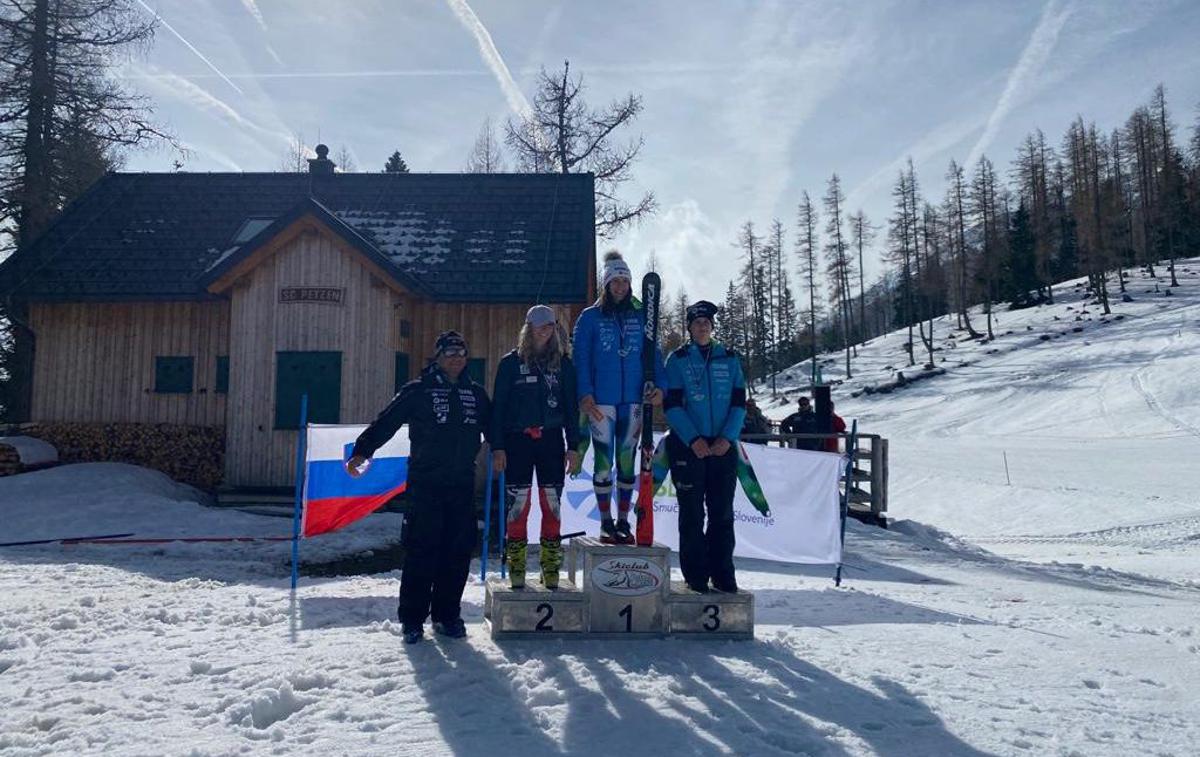 kombinacija državno prvenstvo Andreja Slokar | Andreja Slokar je državna prvakinja v kombinaciji. | Foto SloSki