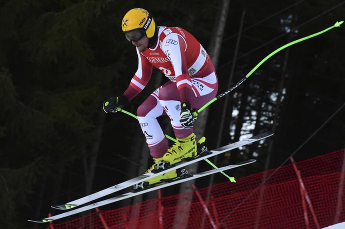 Max Franz | Max Franz je bil najhitrejši na edinem uradnem treningu v Garmisch-Partenkirchnu. | Foto Guliver Image