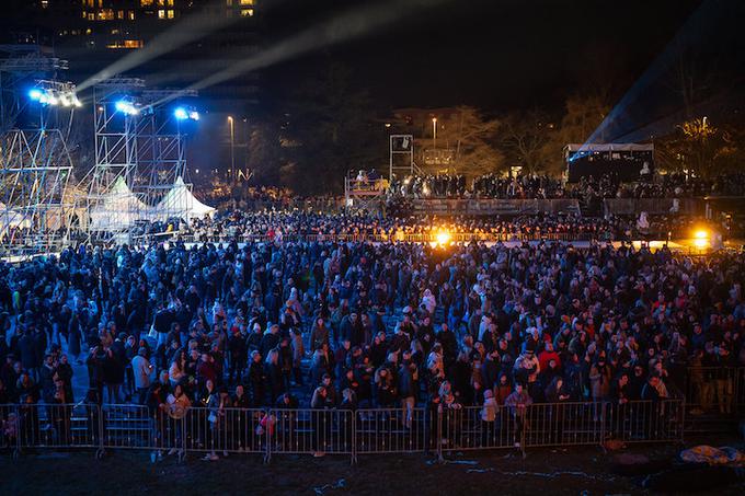 Brezmejna zabava je potekala pozno v noč (Foto STA) | Foto: STA / GO! 2025