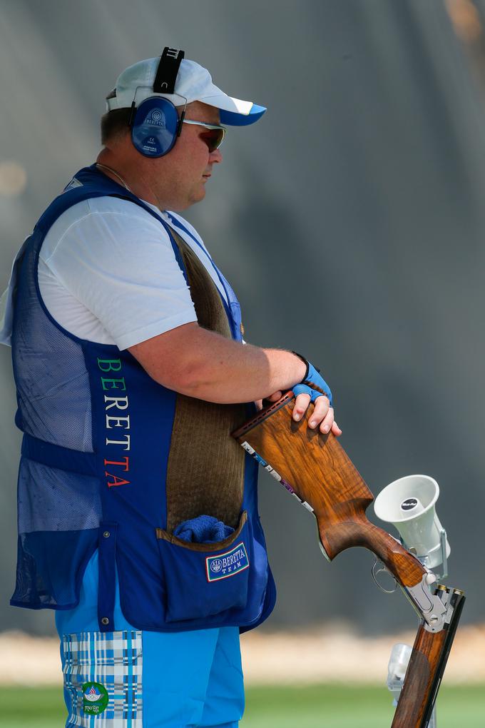 Najboljši slovenski strelec leta 2019 je Boštjan Maček, ki tako kot Dvoršakova še nima kvote za olimpijske igre v Tokiu prihodnje leto. | Foto: Stanko Gruden, STA