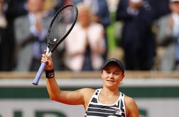 Ashleigh Barty druga na svetovni lestvici, pred njo le Osaka