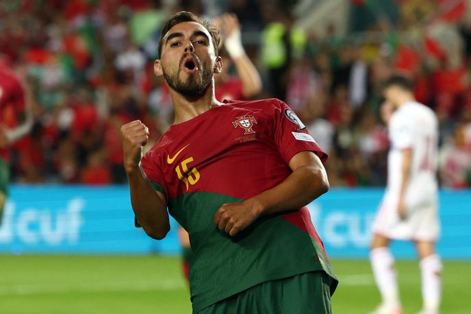 Portugalska Ricardo Horta | Ricardo Horta je zabil šesti gol Portugalske na tekmi z Luksemburgom. | Foto Reuters