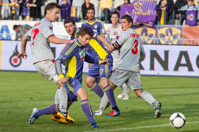 Mariborčani so se z Aluminijem opekli tako v Ljudskem vrtu (0:2) kot tudi v Kidričevem (0:0). | Foto: Grega Valančič/Sportida