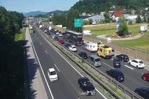 A1/E61/E70, Ljubljana - Koper, priključek Brezovica, vrtljiva kamera