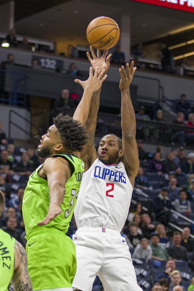 Kawhi Leonard je dosegel 20 točk. | Foto: Reuters