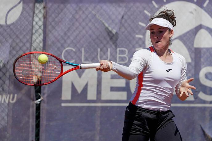 Tamara Zidanšek | Lozana ji očitno ustreza. Zidanškova je že drugo leto zapored v finalu.  | Foto Teniška zveza Slovenije