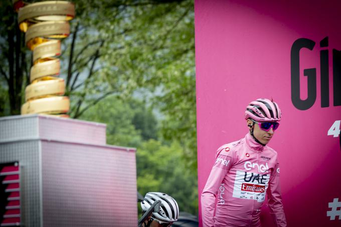 Gira je za Tadeja Pogačarja konec. Zdaj je čas za počitek in priprave na Tour de France. | Foto: Ana Kovač