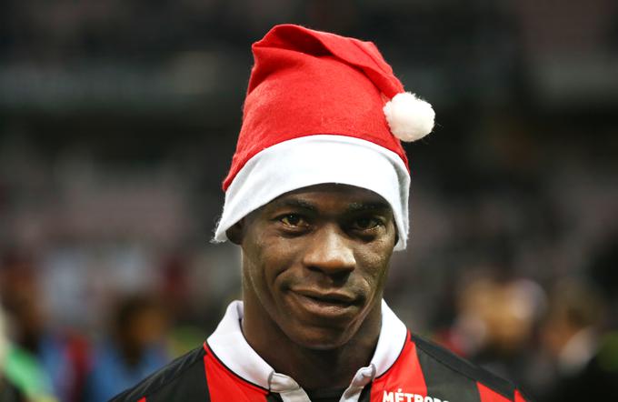 Balotelli letos igra za Nico, kjer je v prvi francoski ligi zabil že osem golov in s klubom vodi na lestvici. | Foto: Reuters