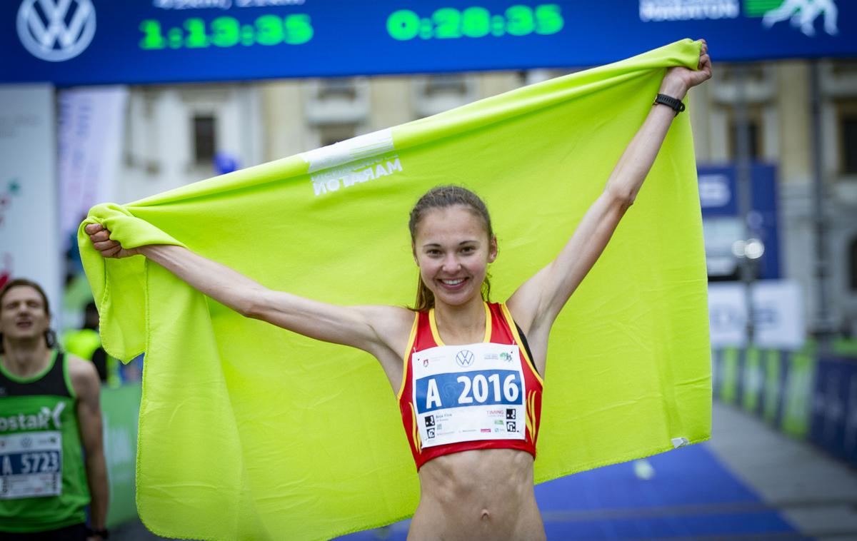 Ljubljanski maraton, Anja Fink | Anja Fink | Foto Ana Kovač