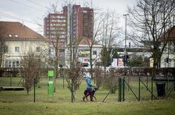 V Ljubljani odprli pasji park, velik kar 1.500 kvadratnih metrov #foto