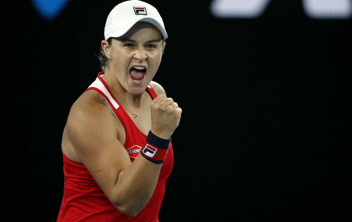 Ashleigh Barty | Ashleigh Barty na svetovni jakostni lestvici zaseda prvo mesto. | Foto Reuters