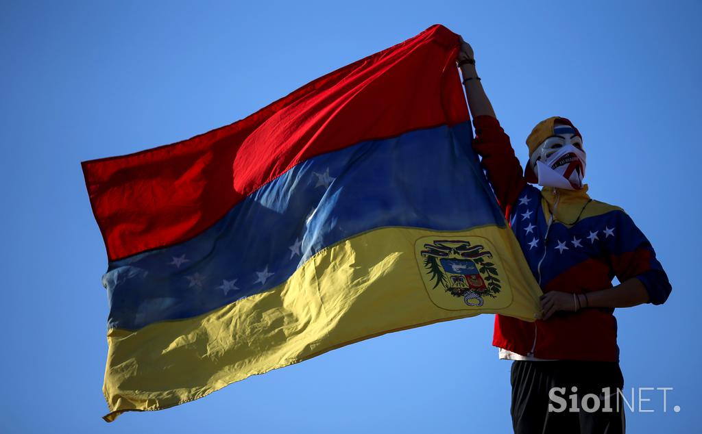 Venezuela Caracas protesti Maduro Guaido