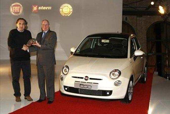 Fiat prejel nagrado COTY