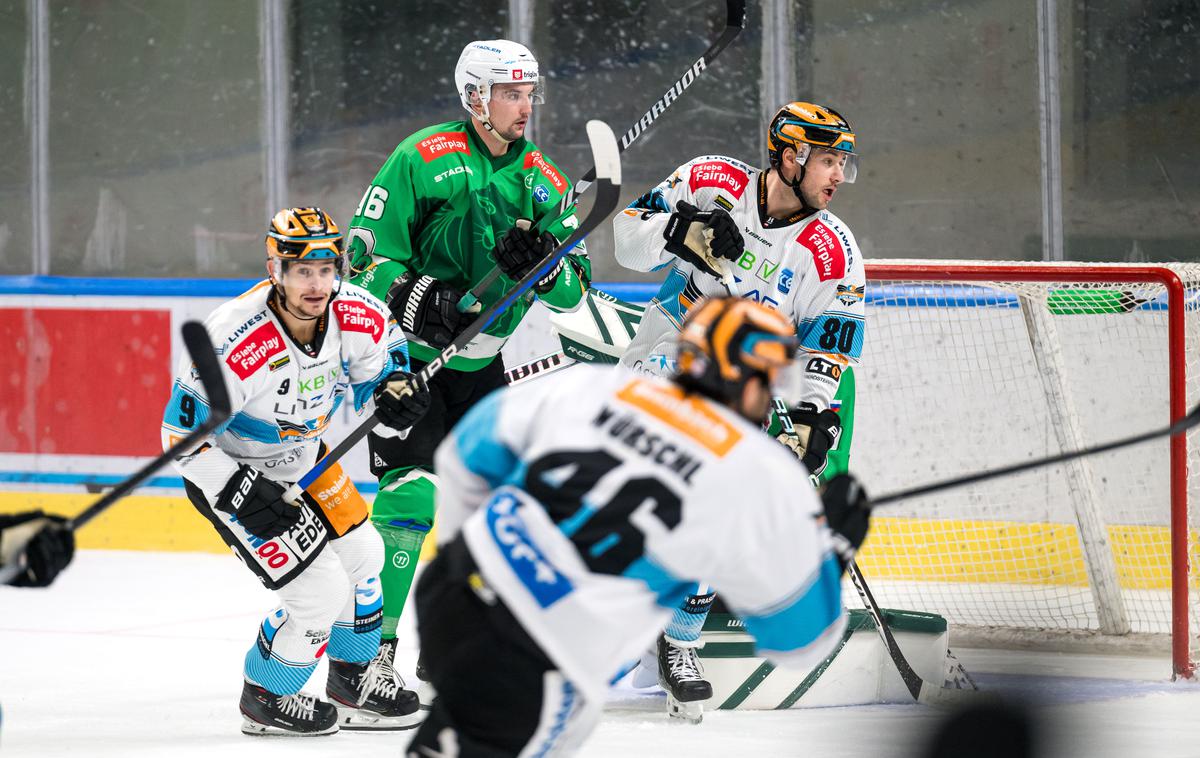 HK Olimpija : Linz | Olimpija je z 0:2 izgubila z Linzem in še čaka na prvo domačo zmago sezone. | Foto HKO/Domen Jančič