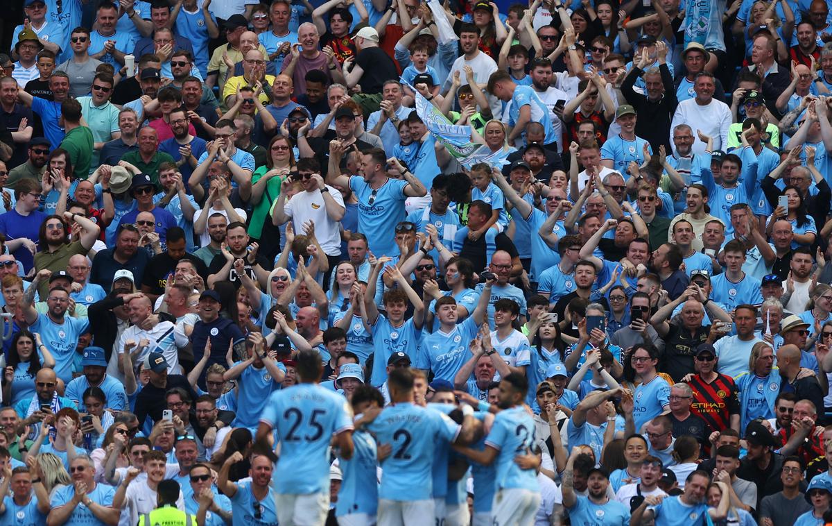 Manchester City | Nottingham Forest si je z zmago že zagotovil obstanek. | Foto Reuters